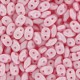 SuperDuo kralen 2.5x5mm Powdery - Pastel Pink